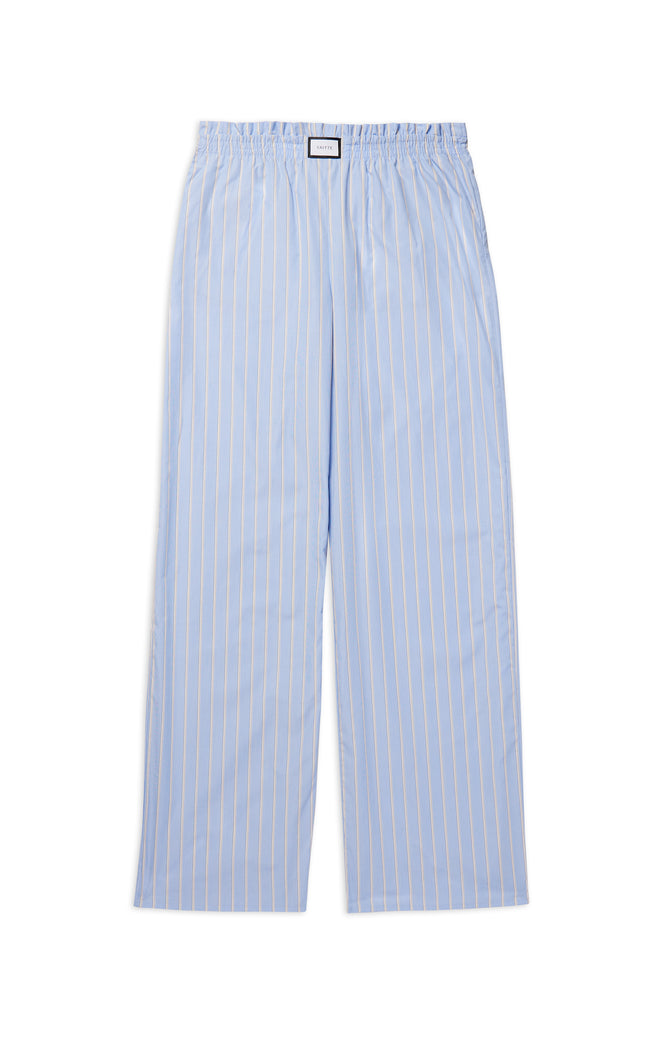 JANEIRO - Blue Striped Trouser