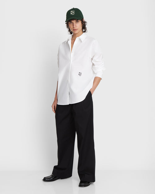 BERLIN Black Pleated Trouser