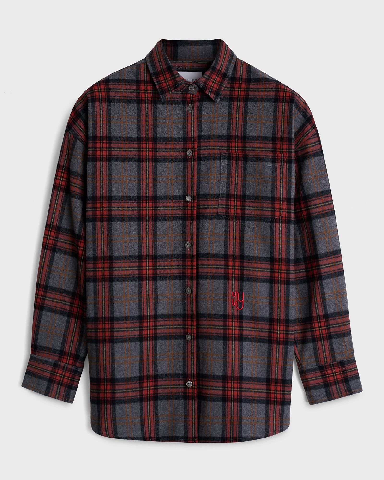 シャツ YESEYESEE Flannel Check Shirt 5JH745 yeseyesee® :: Flannel Check Shirt Black