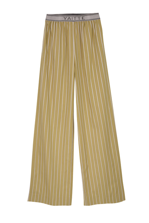 TULUM - Mustard Stripe Trouser