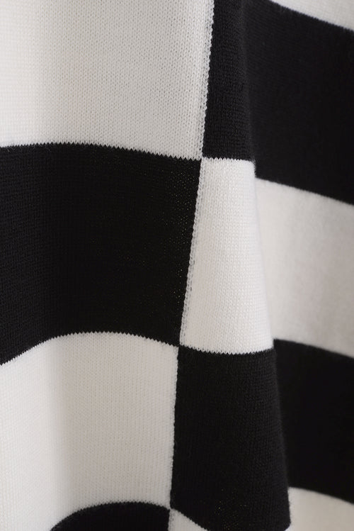 HVAR - Black & White Block Jumper