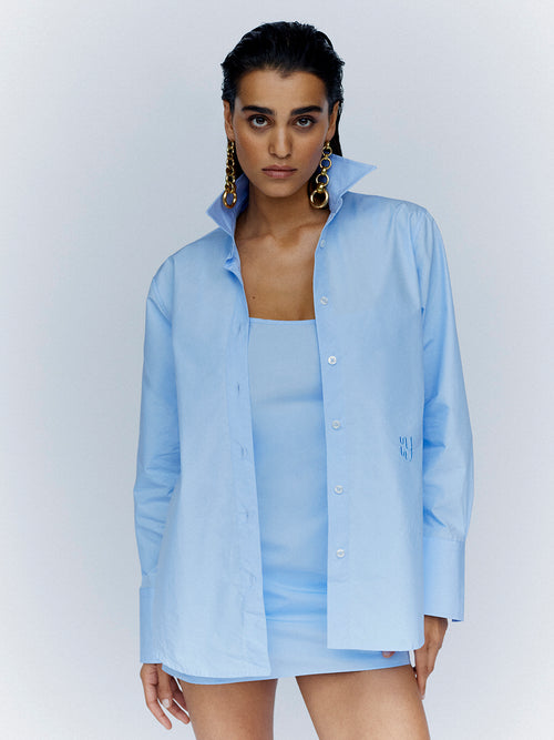 PUGLIA - Baby Blue Classic Shirt