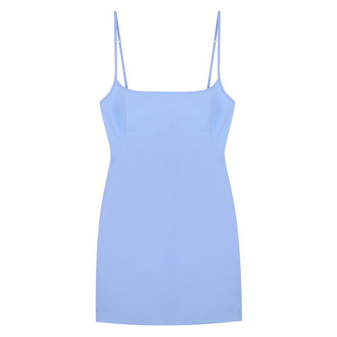 SEVILLE - Baby Blue Mini Dress