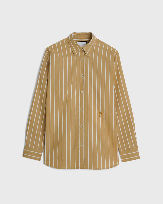 BUOY - Mustard Stripe Shirt