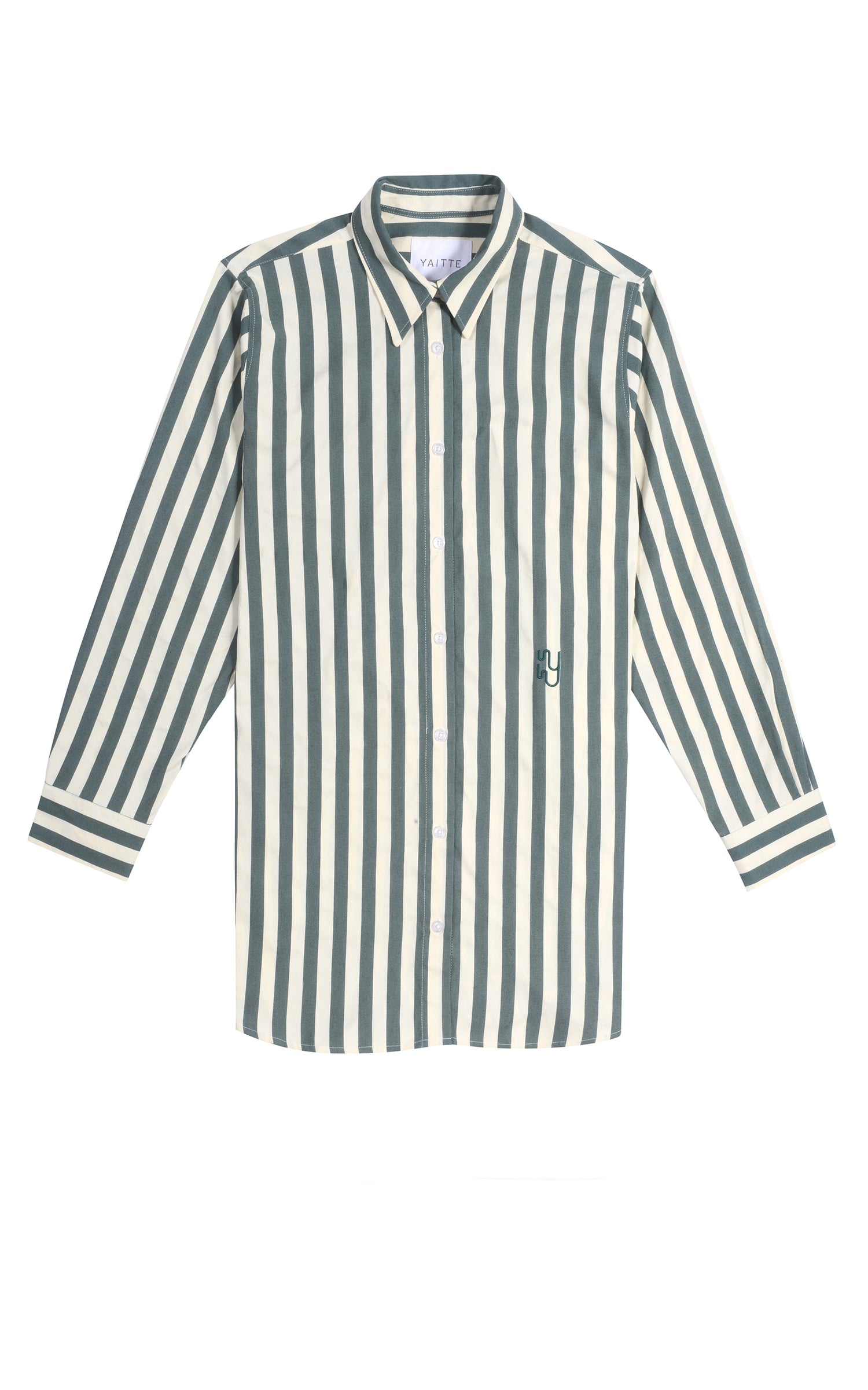 BUOY - Green Striped Shirt – Yaitte