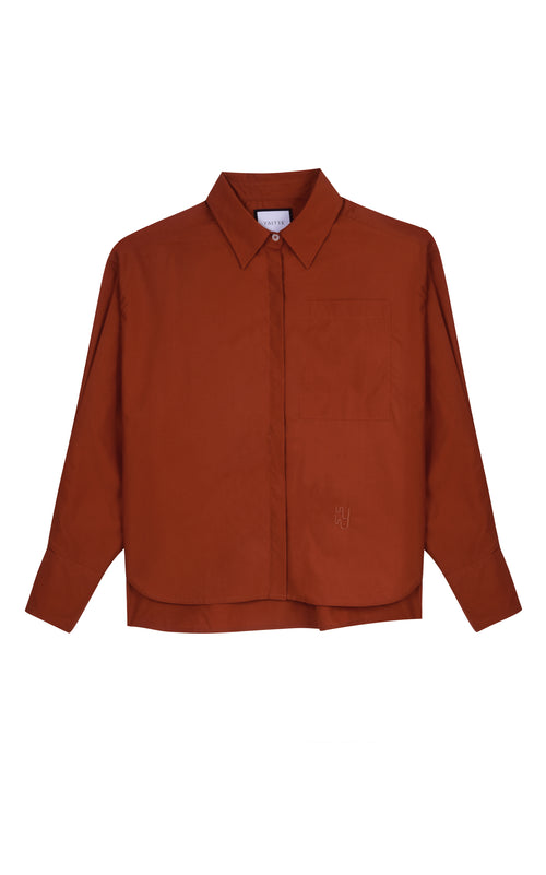 PALMA - Burnt Orange Shirt