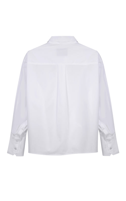 PALMA - Crisp White Cotton Shirt