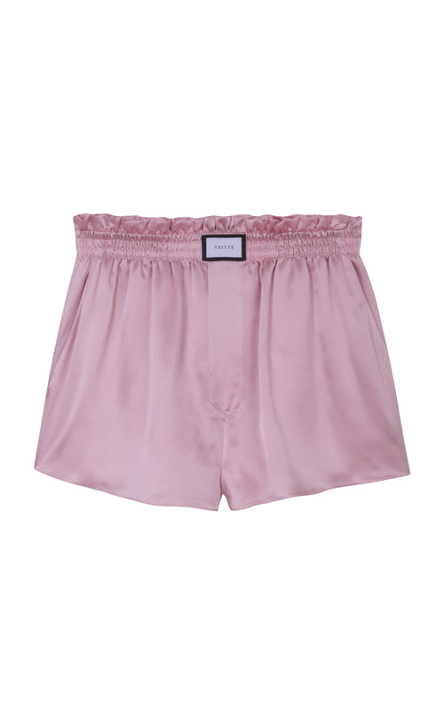 PALMA - Blush Pink Silk Short