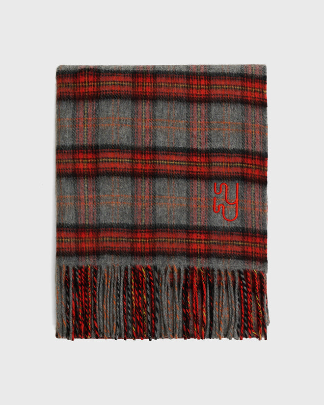 Large Bespoke BUTE Plaid Scarf
