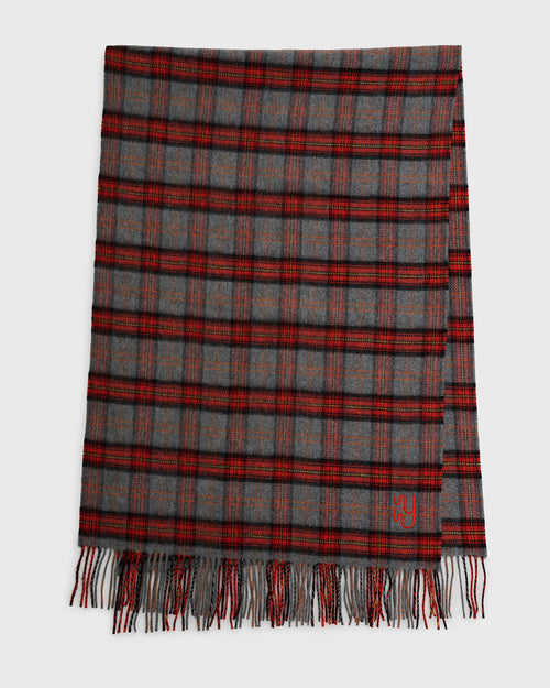Large Bespoke BUTE Plaid Scarf