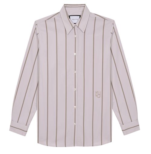 BUOY - Bespoke Tofu and Sand Stripe Shirt