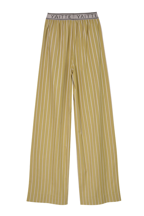 TULUM - Mustard Stripe Trouser