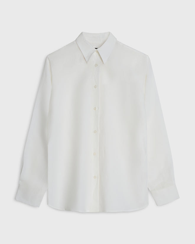 BUOY - White Linen Shirt