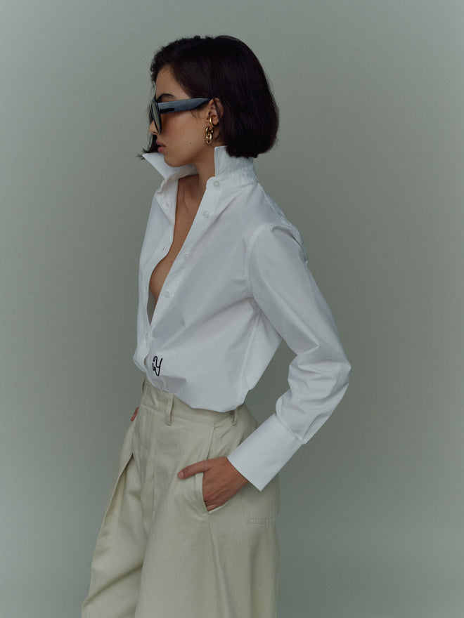 PUGLIA White Classic Shirt