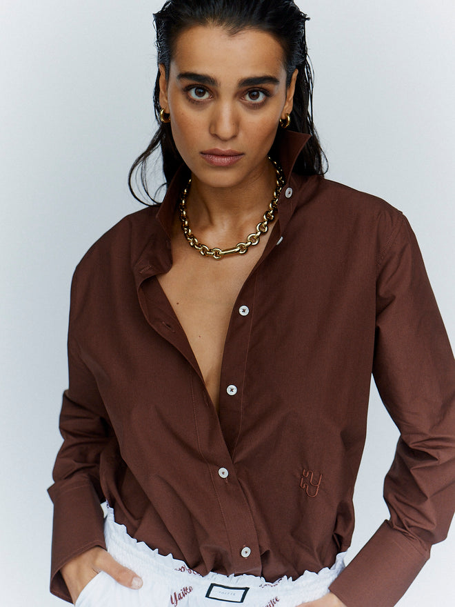 PUGLIA - Rich Brown Classic Shirt