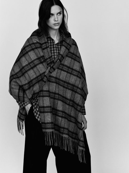 Large Bespoke BUTE Plaid Scarf