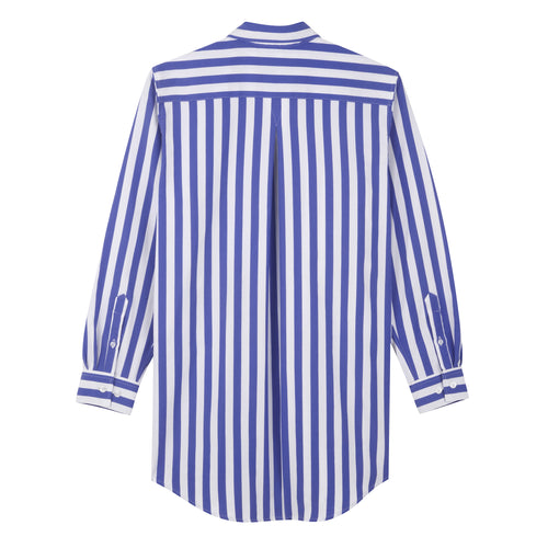 BUOY - Blue & White Striped Shirt