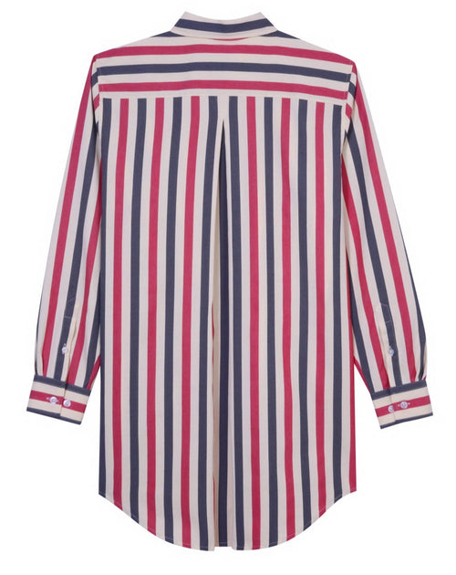 BUOY - Blue & Red Striped Shirt